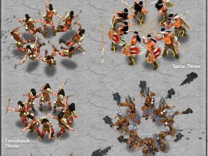 2d indian tribe 3D Model