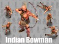 2d indian bowman 3D Model