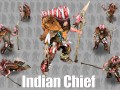 2d indian chief 3D Model