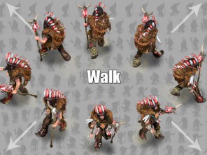 2d indian chief Modello 3D