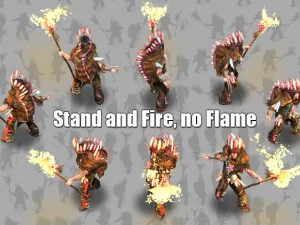 2d indian chief 3D Model