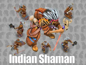 2d 印度萨满 3D 模型