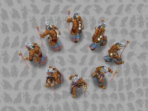 2d indian shaman Modello 3D