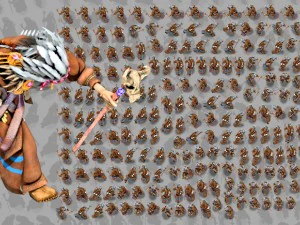 2d indian shaman 3D Model