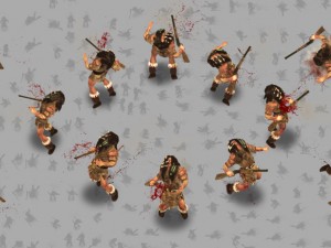 2d indian with rifle 3D Model