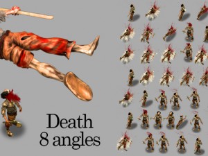 3 zombies pack 3D Model