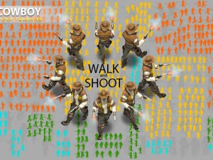 vaqueiro com 2 Modelo 3D