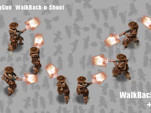 2d cowboy with shotgun 3D 모델