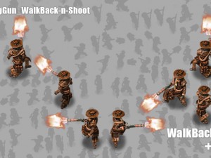 2d cowboy with shotgun 3D 모델