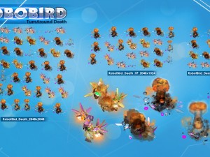 2d robobird 3Dモデル