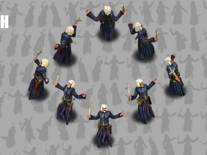 2d priest animated character 3Dモデル