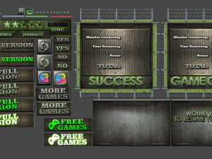 6 ui pack 3D Model
