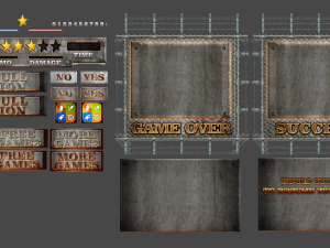 metal gui pack 3D Model