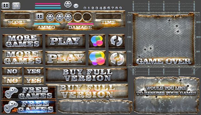 metal gui 2 3D Model .c4d .max .obj .3ds .fbx .stl .blend 