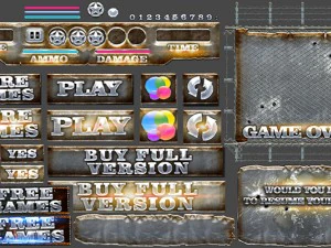 메탈 GUI 2 3D 모델