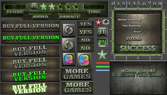 metal gui 3 Modelo 3D .c4d .max .obj .3ds .fbx .stl .blend 