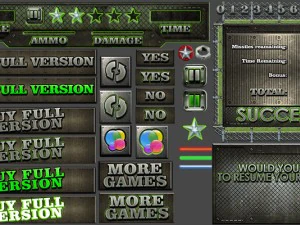 interfaz gr&aacute;fica de usuario de metal 3 Modelo 3D