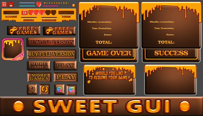 sweet gui 3D Model .c4d .max .obj .3ds .fbx .stl .blend