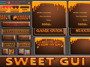 sweet gui 3D Model