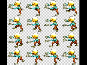 2d toon skeleton 3D Model