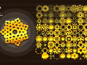 kalıplar ve d&ouml;k&uuml;mler 3D Model