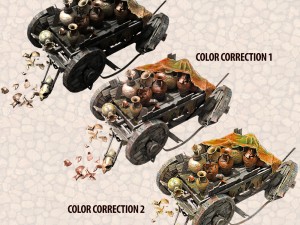 wagon Model 3D
