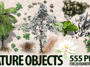 nature objects 3D Model