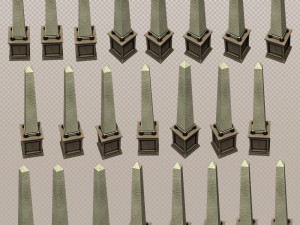 obelisk 3D Модель