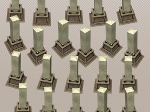 obelisk 3D Модель