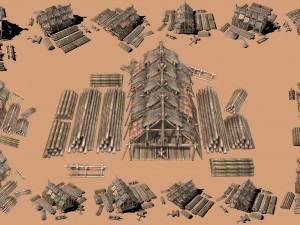 sawmill 3D मॉडल