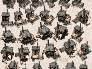 二维等距锻造 3D 模型