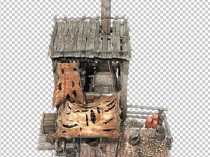 2d isometric forge 3D 모델
