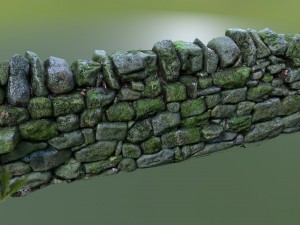 stone wall 3D Model