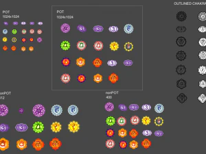 एनिमेटेड चक्र 3D मॉडल