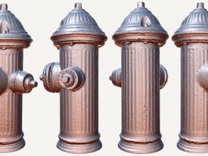 fire hydrant 3D मॉडल