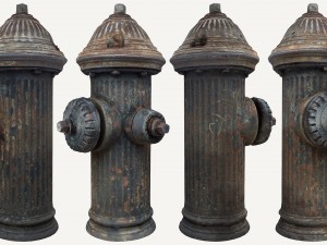 fire hydrant 3D मॉडल