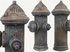 fire hydrant 3D मॉडल