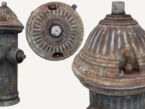 fire hydrant 3D मॉडल