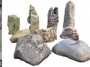 9 stones 3D Model