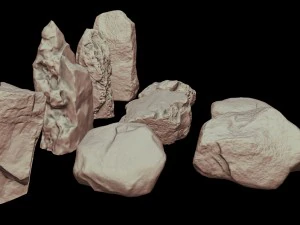 9 stones 3D Model