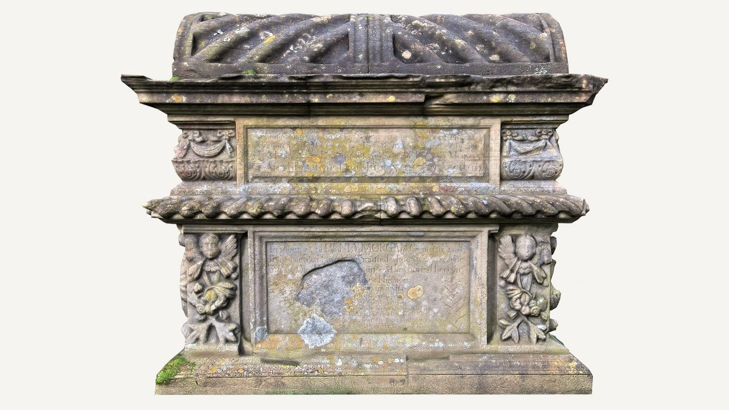 morgan bale tomb 3D Model .c4d .max .obj .3ds .fbx .stl .blend 