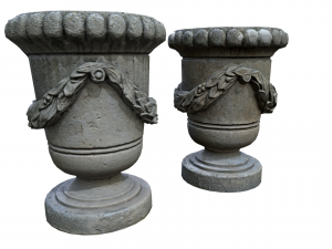park stone vases 3D 模型