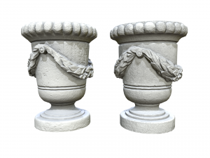 park stone vases 3D 模型