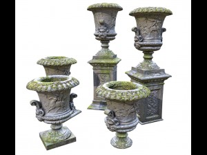 stone vase from park 3Dモデル