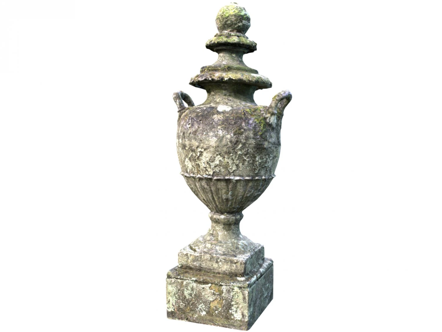 photorealistic stone vase 3D Model .c4d .max .obj .3ds .fbx .stl .blend