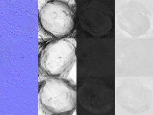 mossy stones 3D Модель