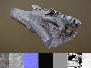 toter Baum 3D Modell