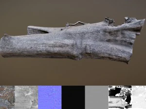 toter Baum 3D Modell