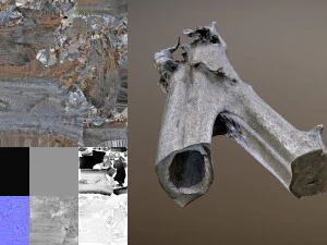 toter Baum 3D Modell