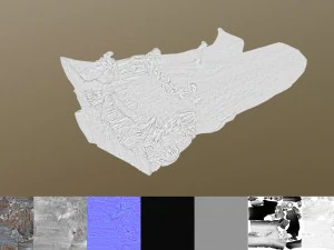 toter Baum 3D Modell